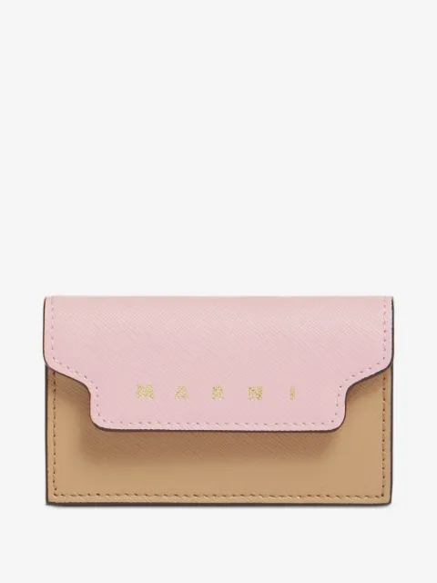 Marni saffiano leather wallet