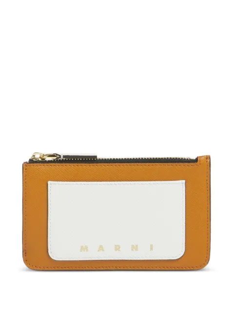 Marni Kartenetui aus Saffiano-Leder