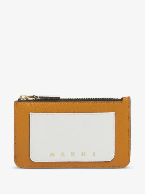 Marni porte-cartes zippé