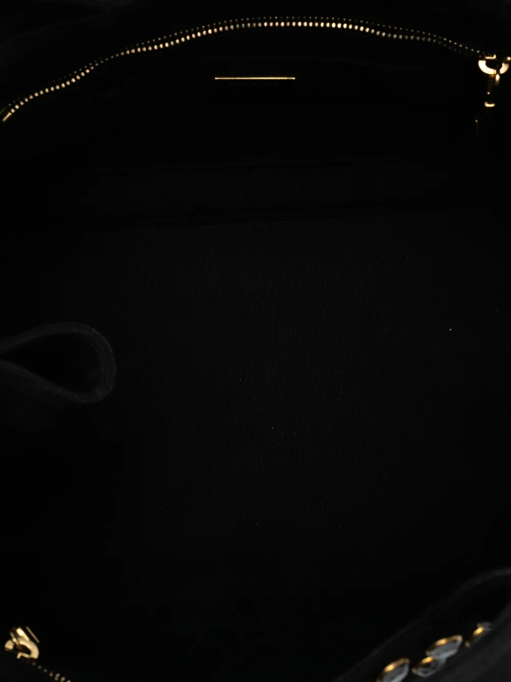 PRADA Pre-owned 2013-2025 Canvas Canapa Bijoux Satchel In Black