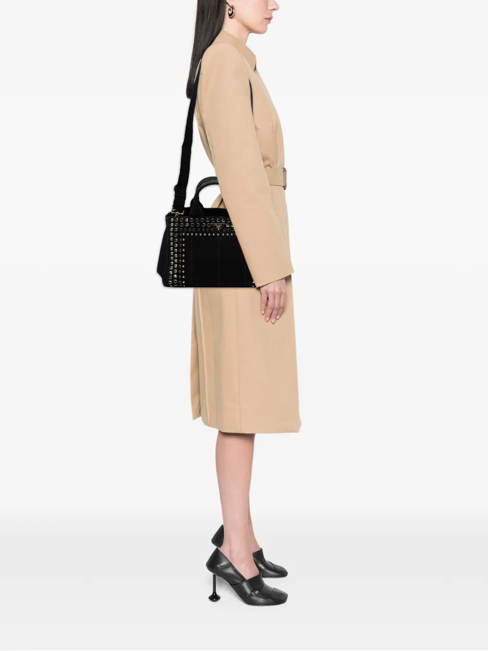 Prada Pre-Owned 2013-2025 Canvas Canapa Bijoux satchel | Pre-Owned | Image 2