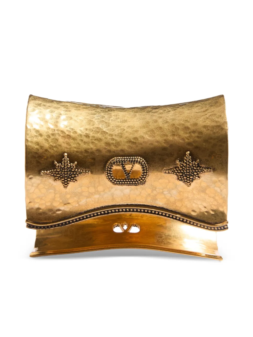 Cuffy hammered-pattern bracelet
