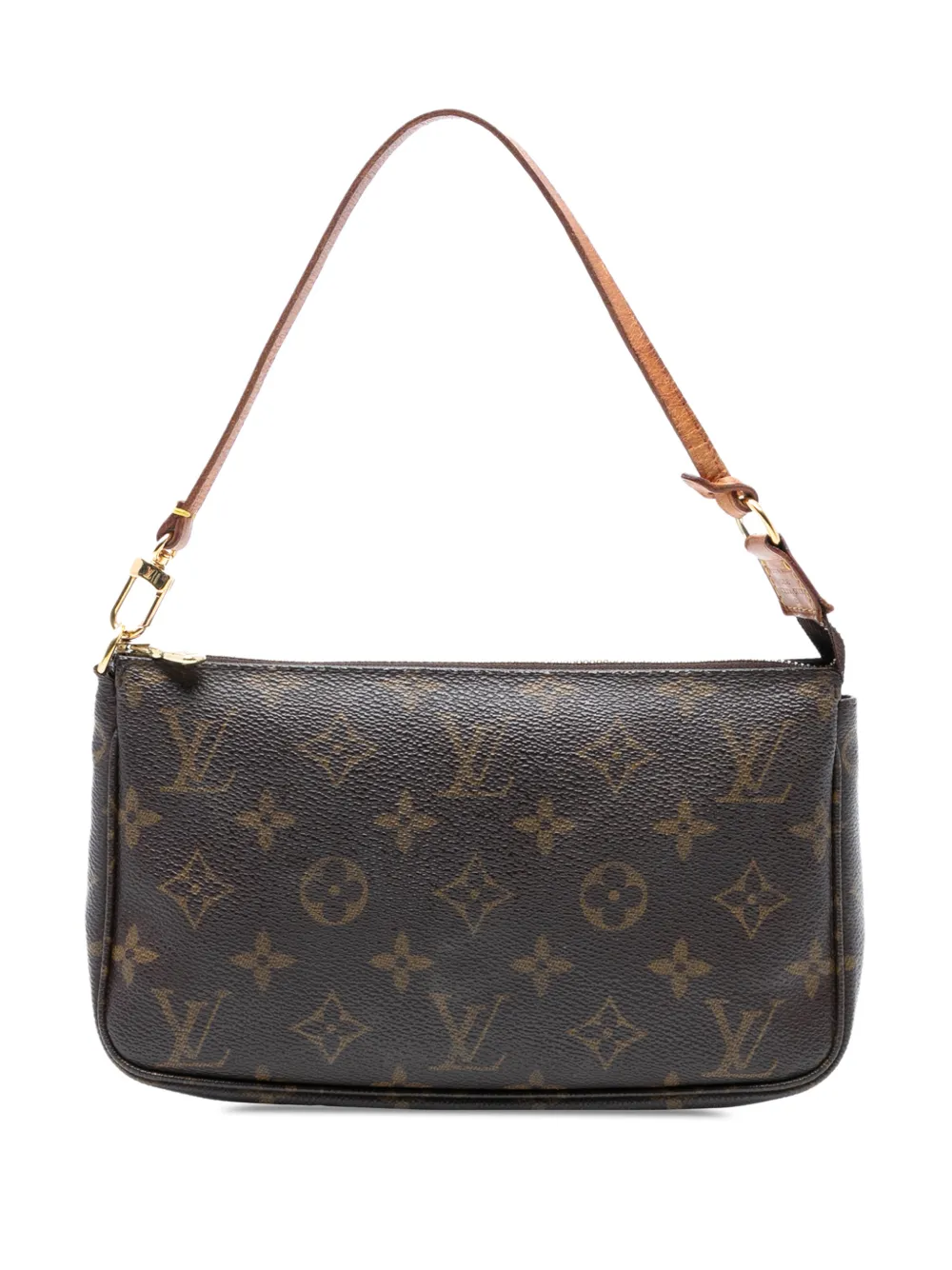Louis Vuitton Pre-Owned Borsa a spalla Pochette Accessoires con monogramma 2001 - Marrone