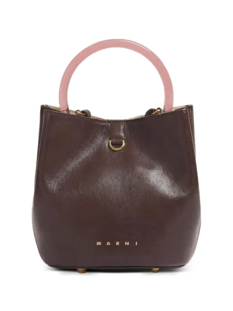 Marni small Pannier ring-handle bucket bag