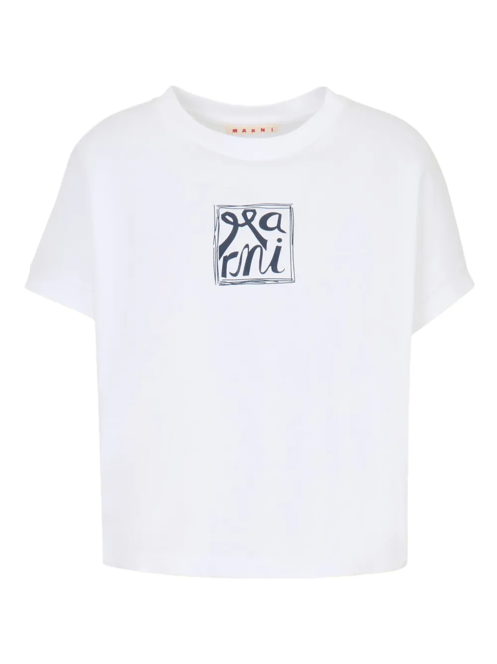 Marni playera con logo estampado | blanco | Image 1