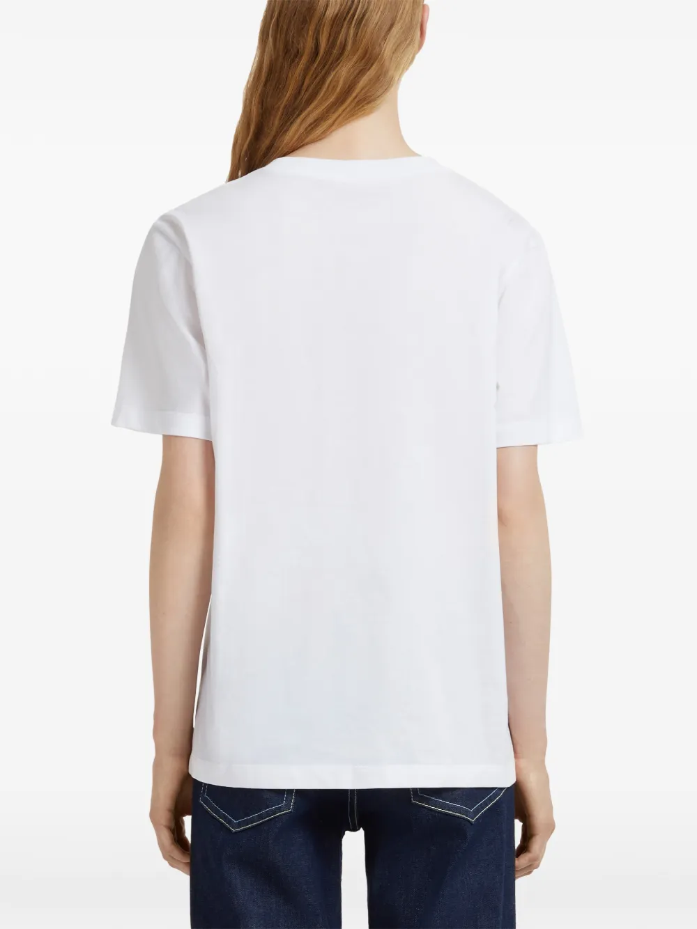 Marni T-shirt met logoprint Wit