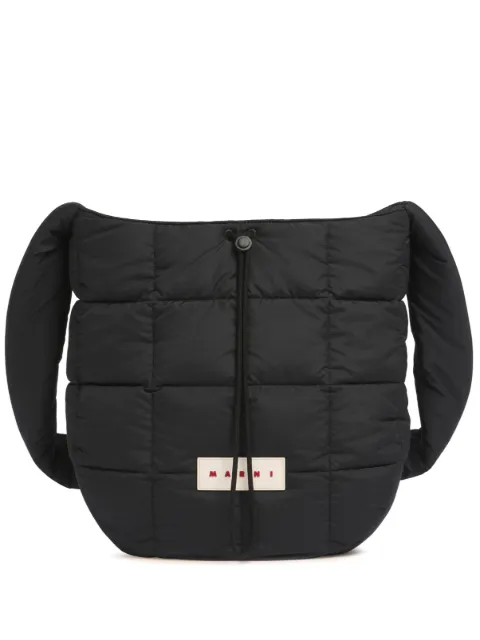 Marni bolsa de hombro capitonada