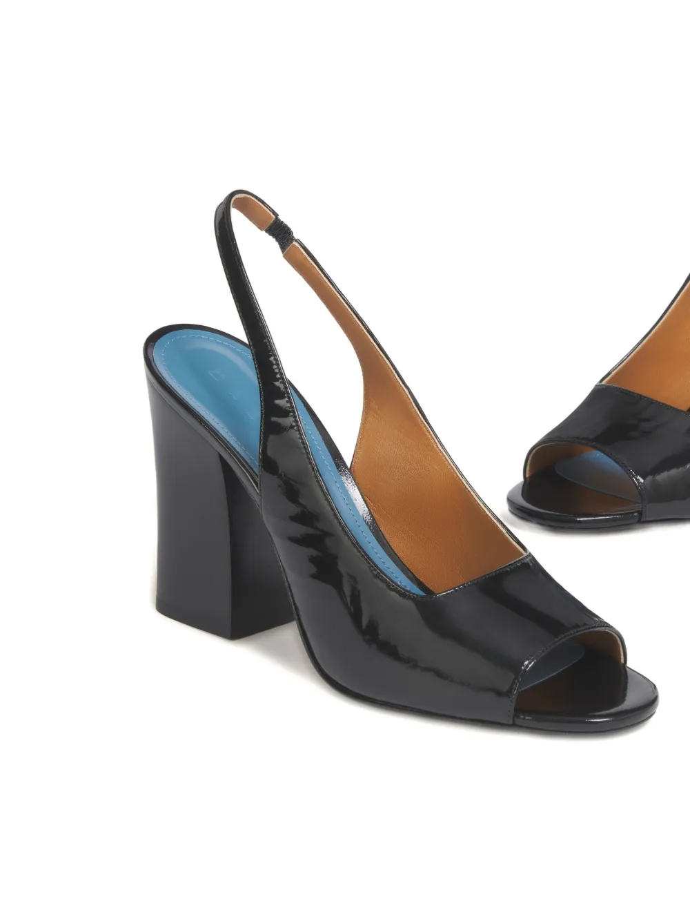 Marni Sandalen met open neus Zwart