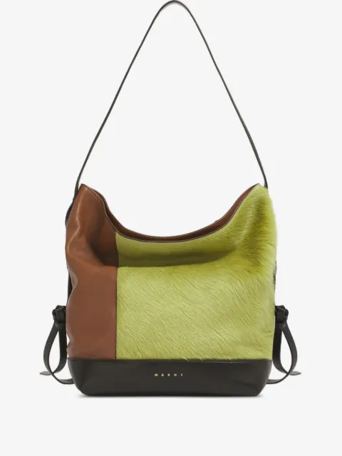 Marni Pod 2.0 kleine schoudertas met contrast