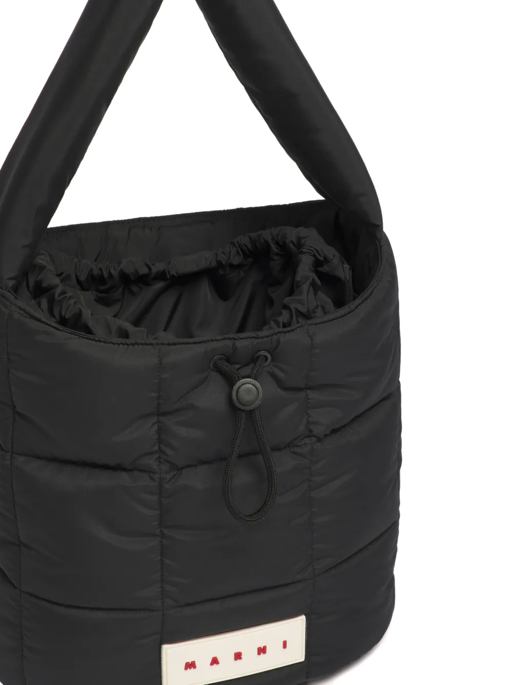 Marni パデッド ショルダーバッグ | ブラック | FARFETCH JP