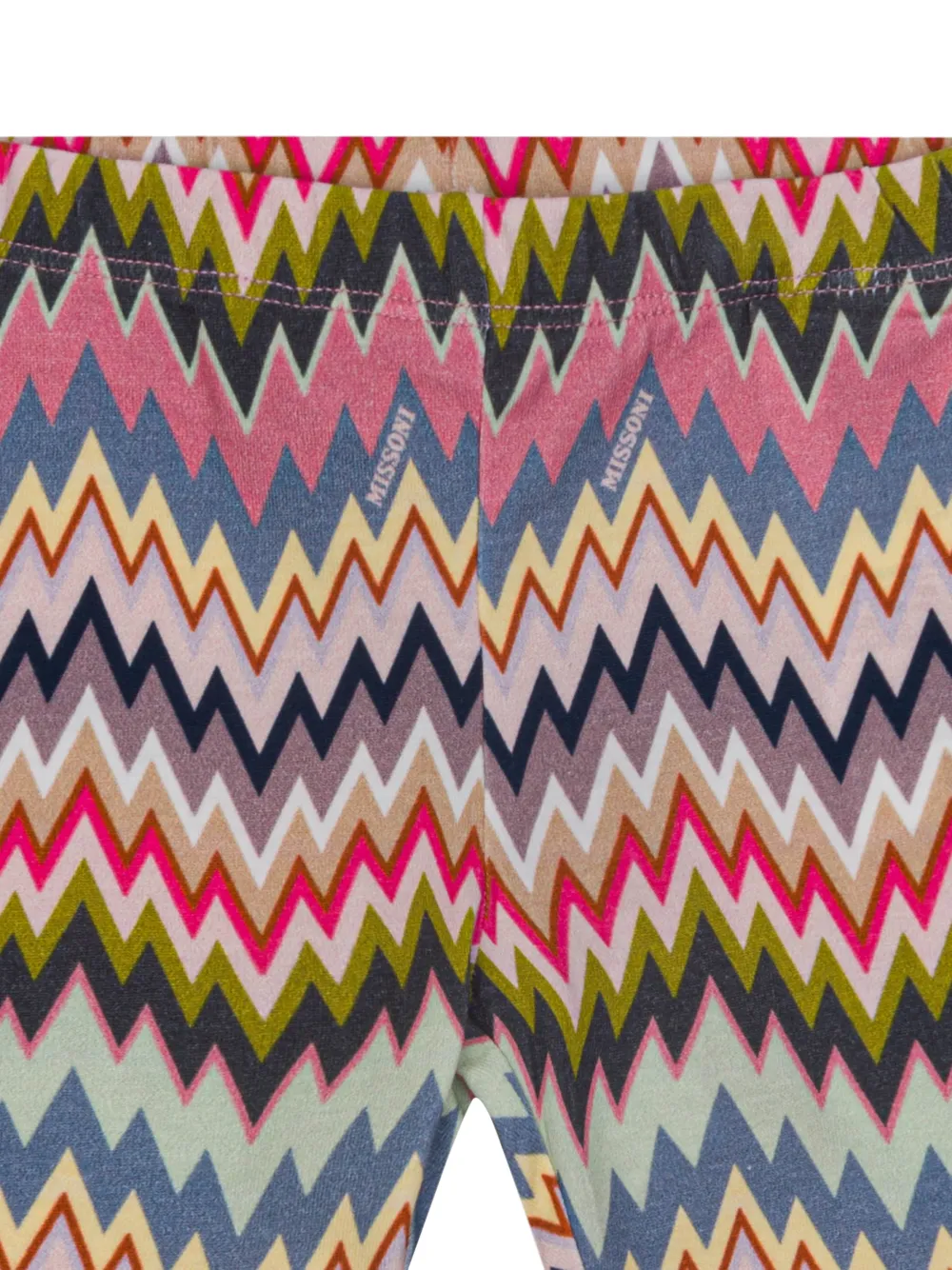  Missoni Kids Zigzag Leggings - Blue 
