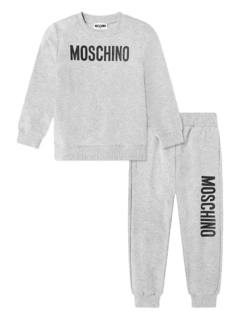 Moschino Kids logo-print tracksuit