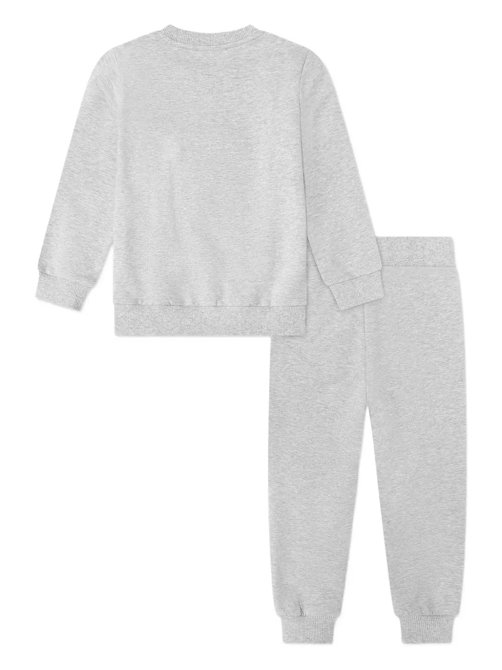 Moschino Kids Trainingspak met logoprint Grijs