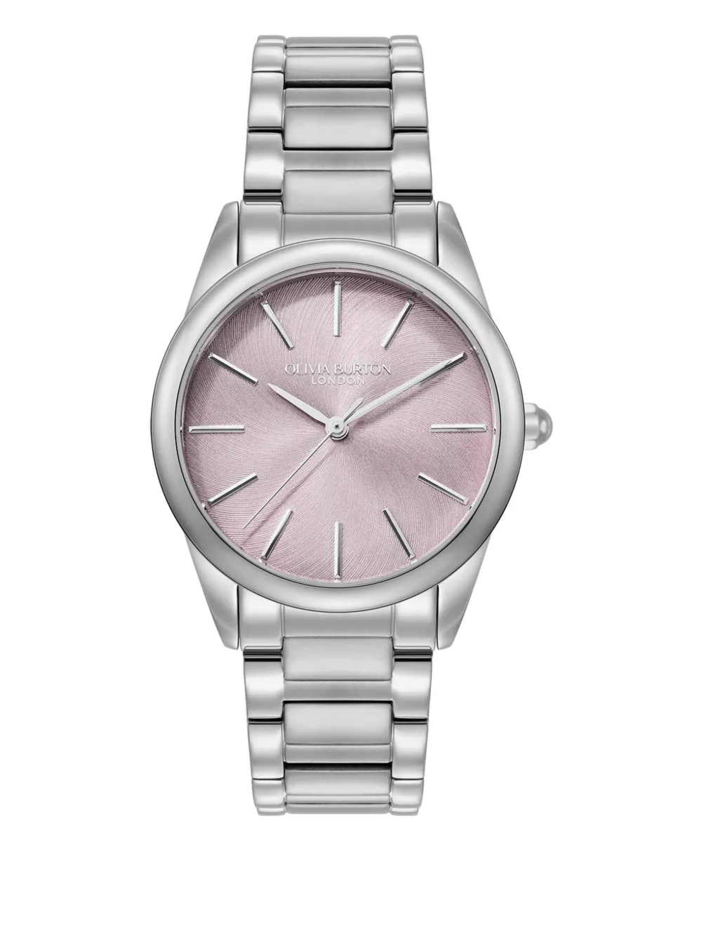 olivia burton Glowful round-face watch - Rosa