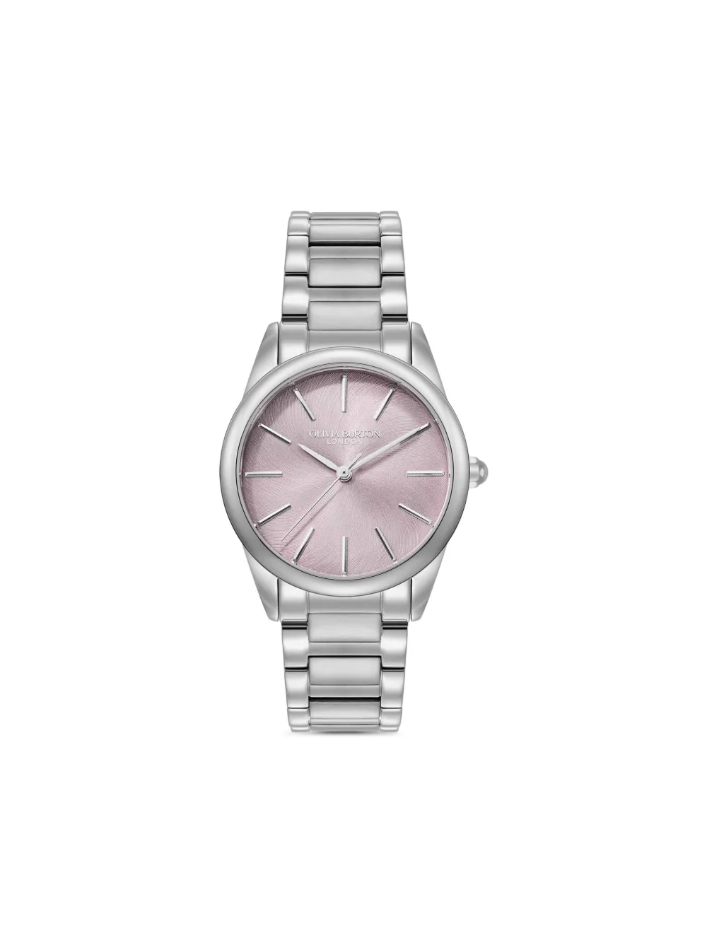 olivia burton Glowful round-face watch - Rosa