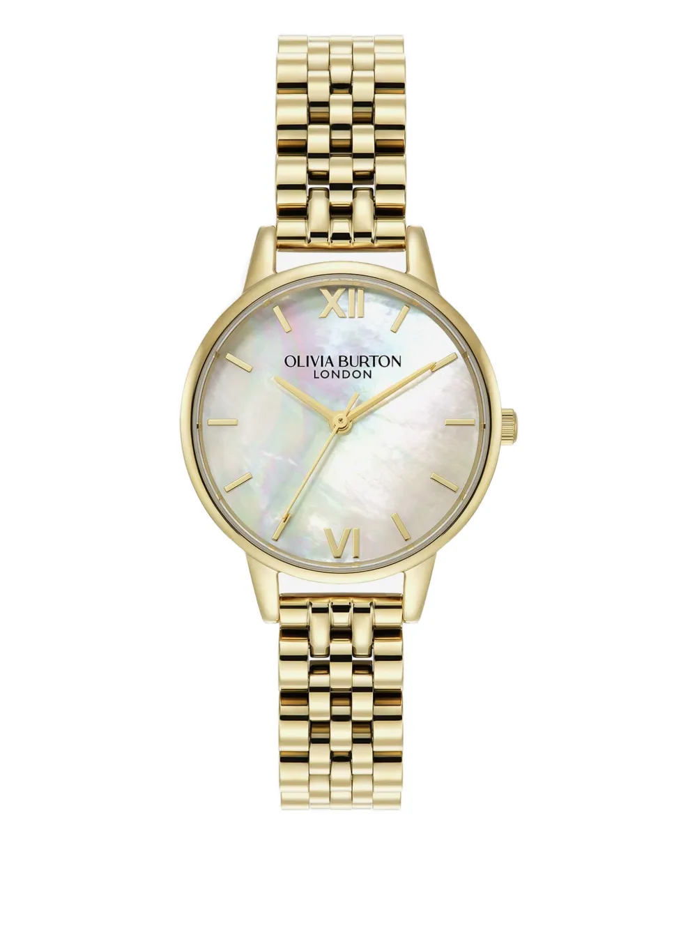 olivia burton Classic round-face watch - Bianco