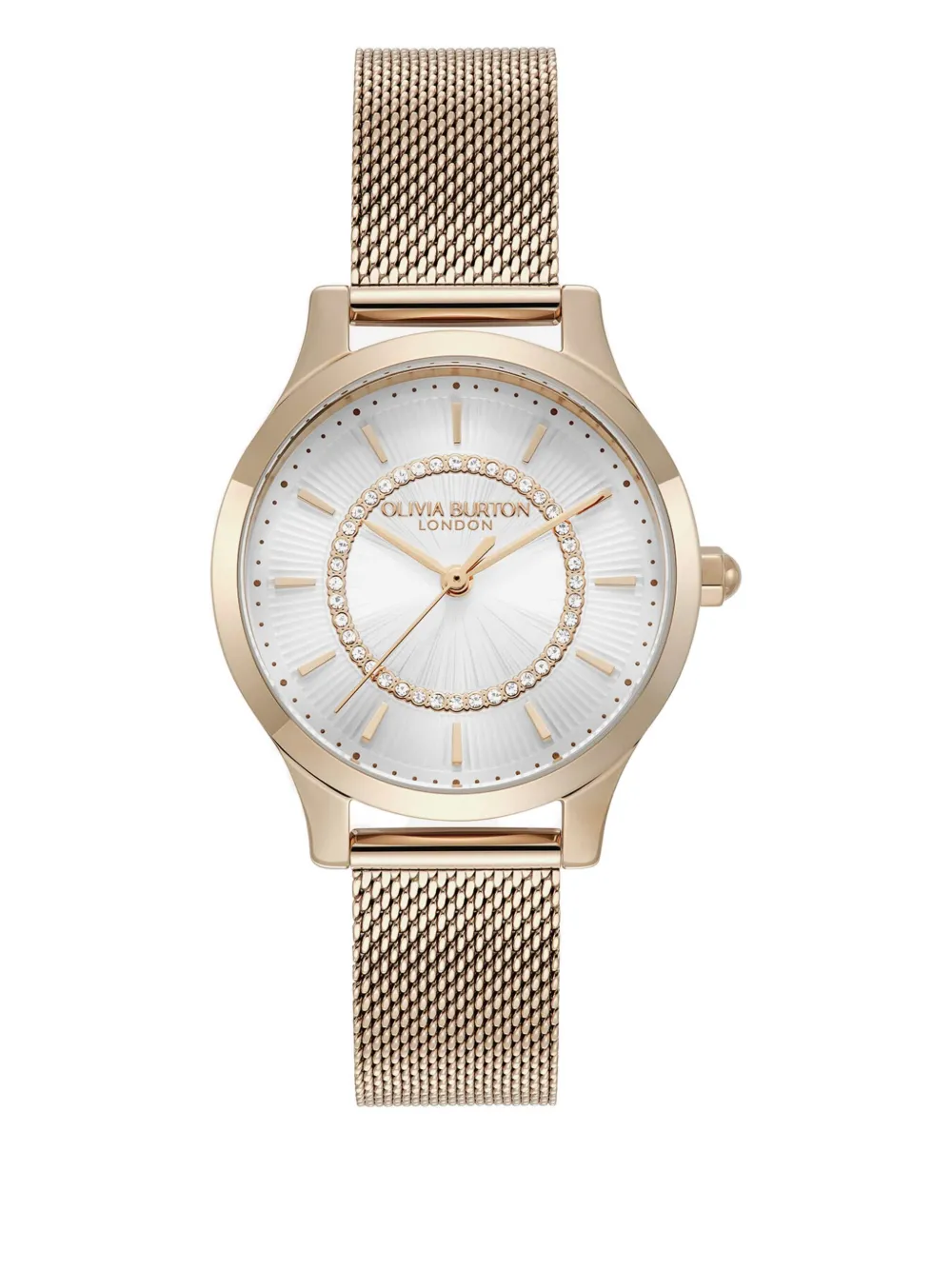 olivia burton Wonderlust embellished watch - Weiß