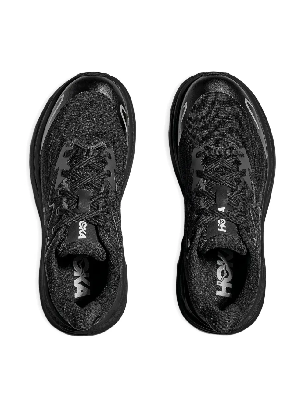 HOKA KIDS Bondi sneakers verfraaid met logo Zwart