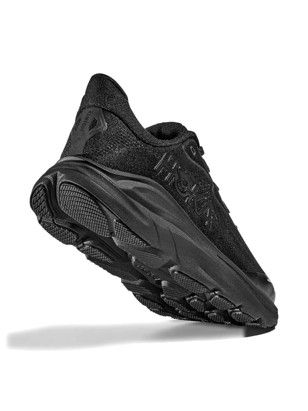 HOKA KIDS Bondi sneakers verfraaid met logo Zwart