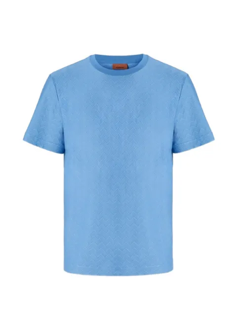 Missoni jacquard T-shirt with Zigzag design