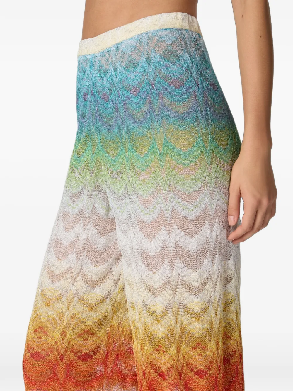 Missoni Broek met patroon Wit