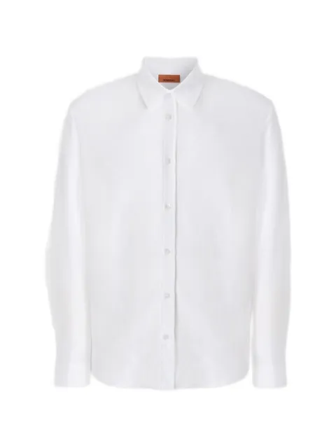 Missoni Cotton jacquard shirt with Zigzag pattern