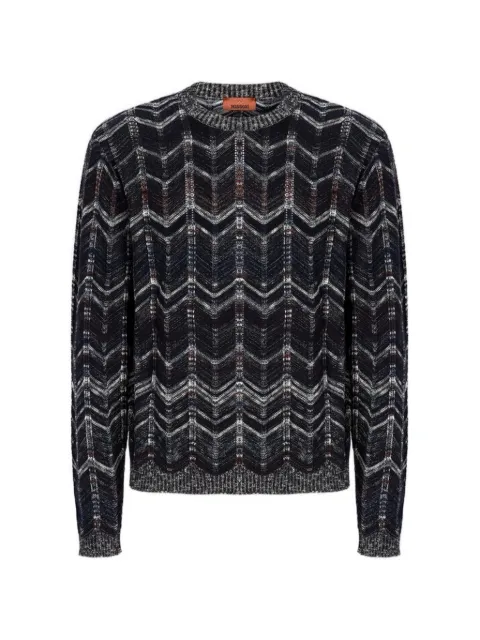 Missoni suéter con motivo chevron