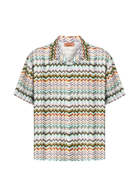 Missoni zigzag short-sleeve shirt