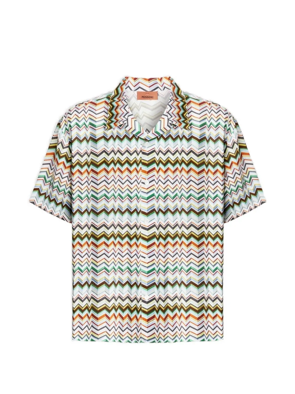 Missoni Overhemd met zigzag patroon Wit