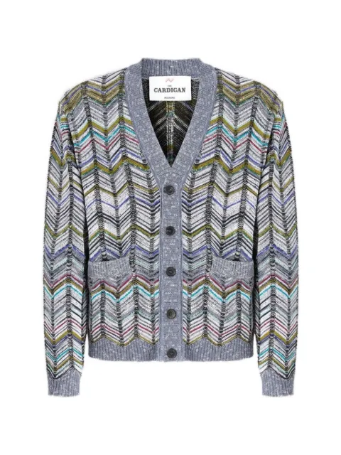 Missoni cardigan à motif de chevrons