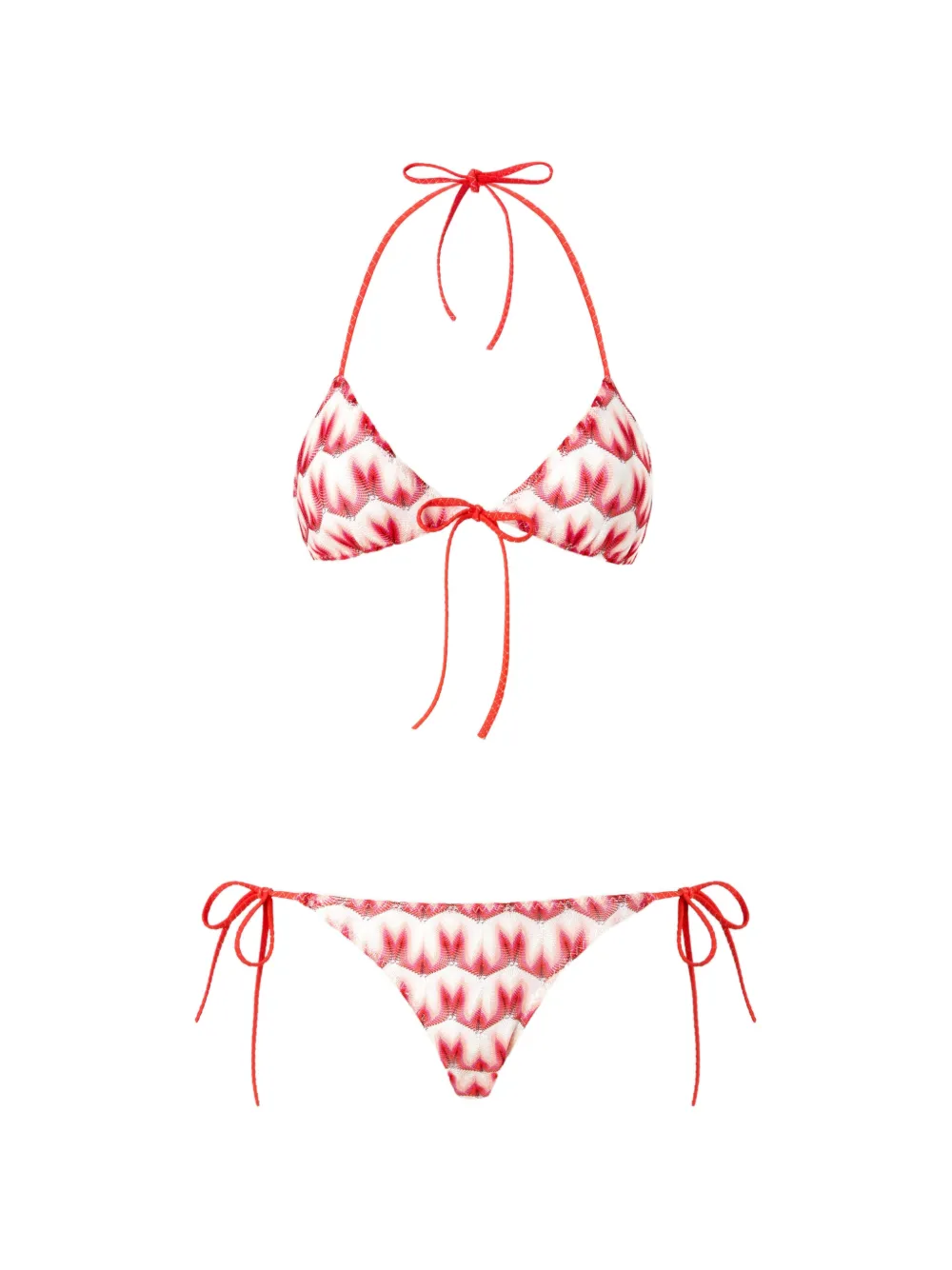 Missoni printed bikini - Bianco