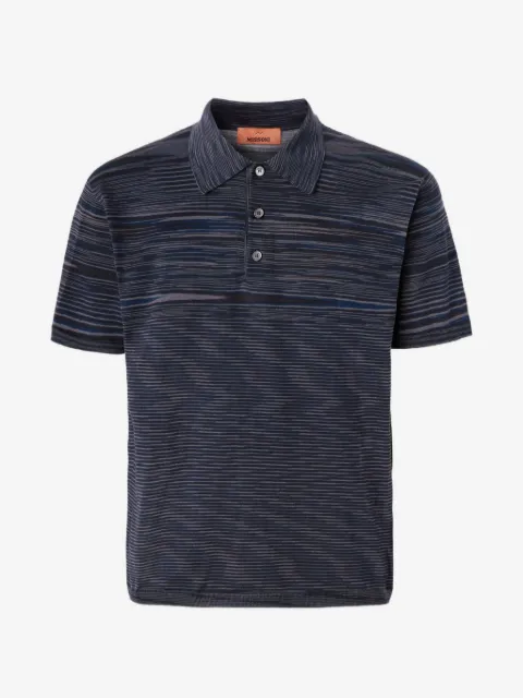 Missoni striped-pattern polo shirt