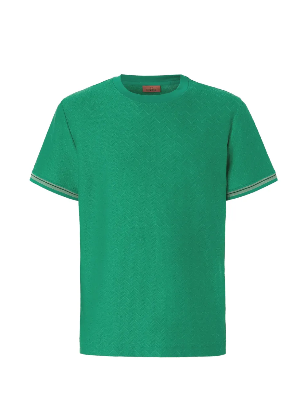 Missoni zigzag-pattern T-shirt - Verde