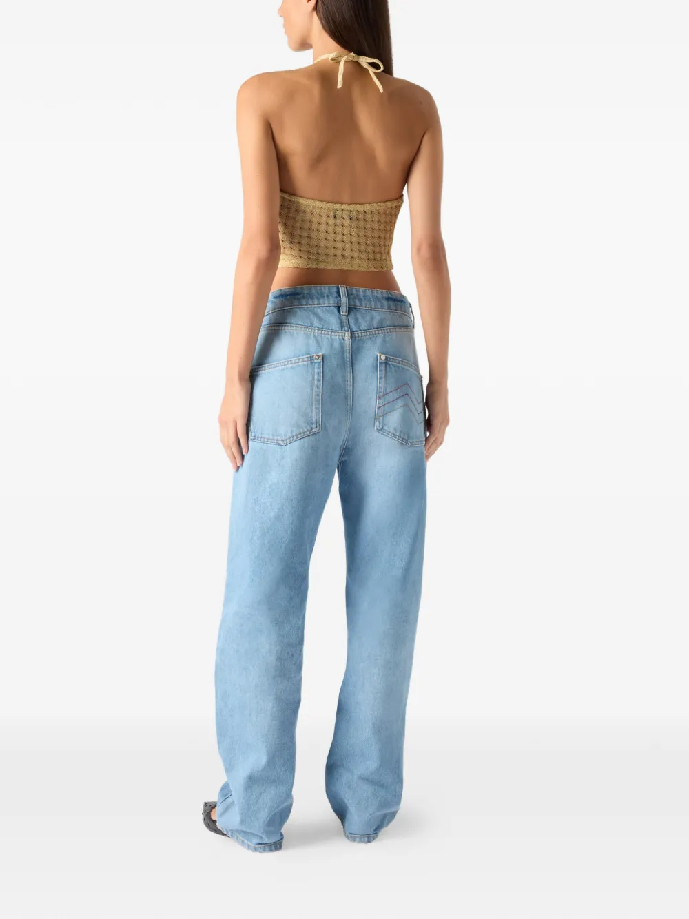 Missoni Gehaakte top Beige