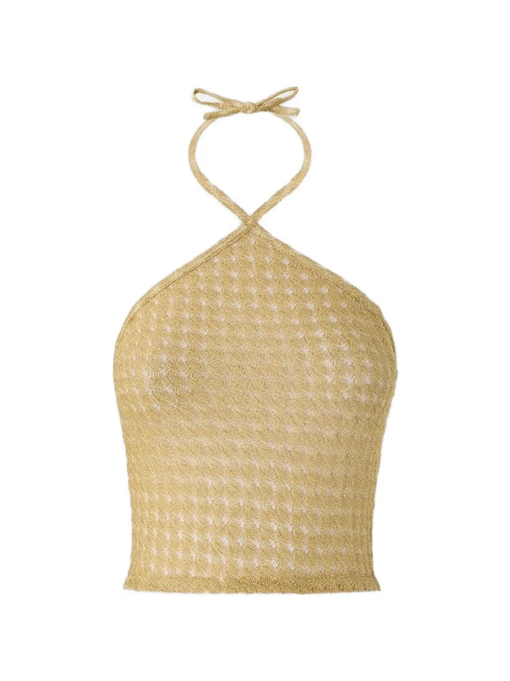 Missoni Gehaakte top Beige
