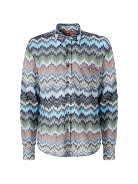 Missoni chevron buttoned shirt