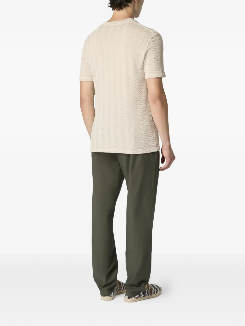  Missoni Herringbone T-shirt - Neutrals 