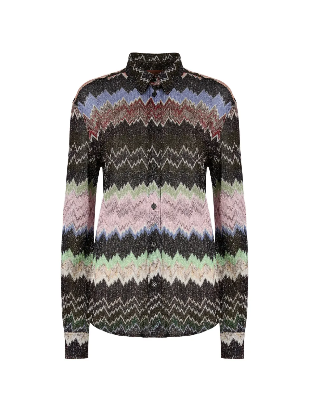 Missoni snake-pattern shirt - Marrone