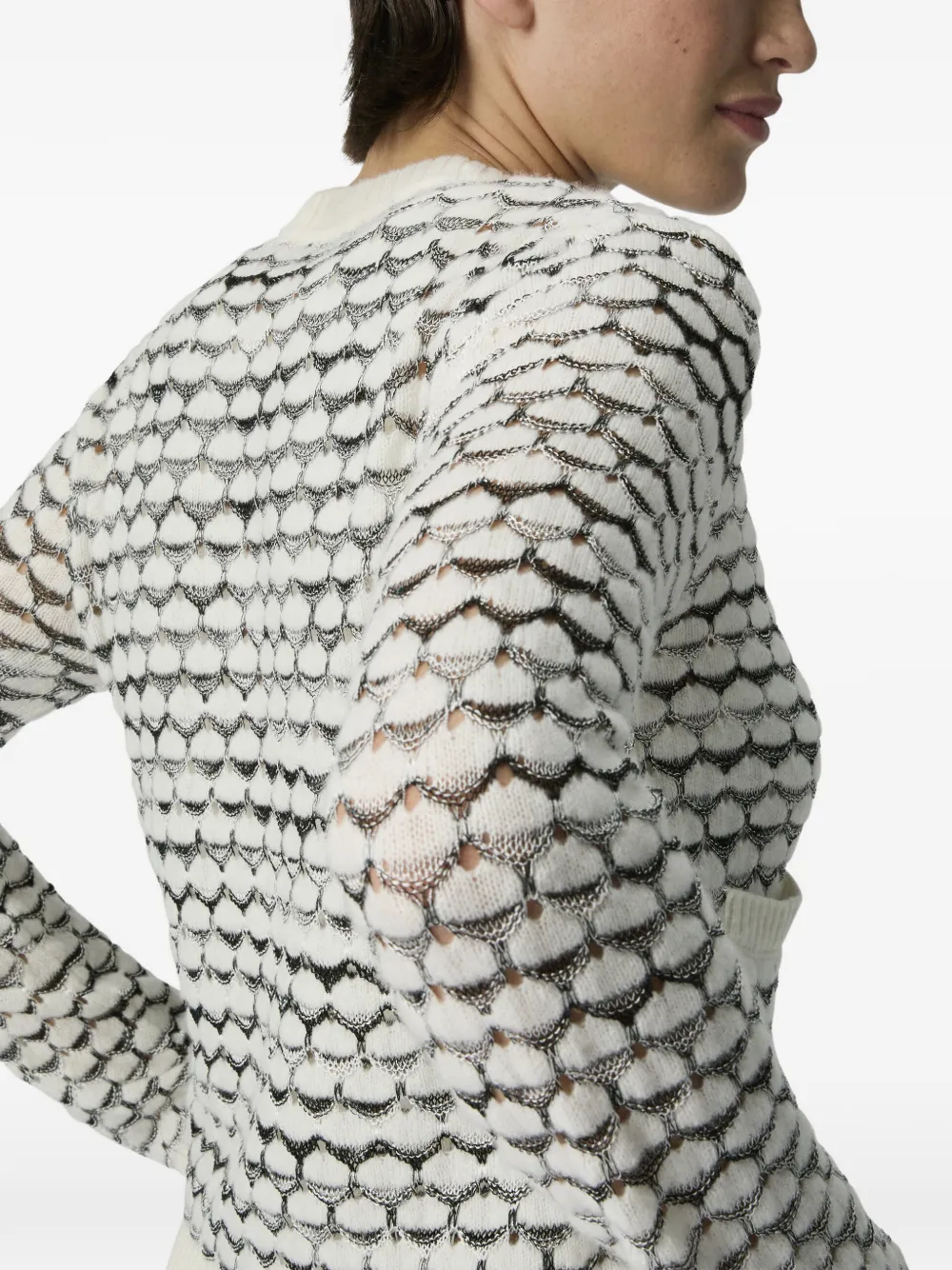 Missoni Gebreid vest Wit