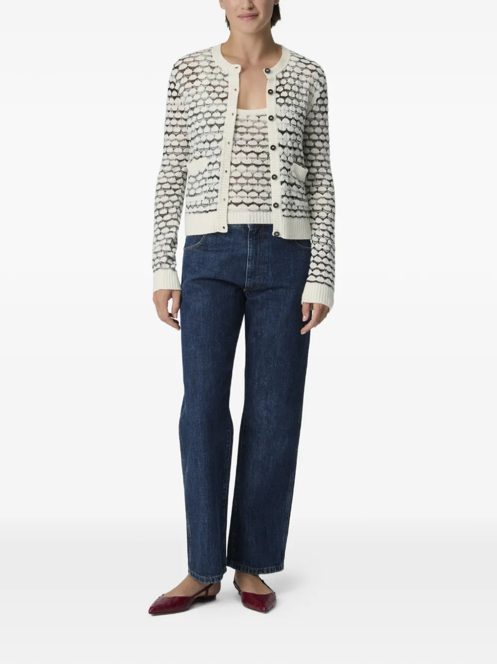 Missoni Gebreid vest Wit