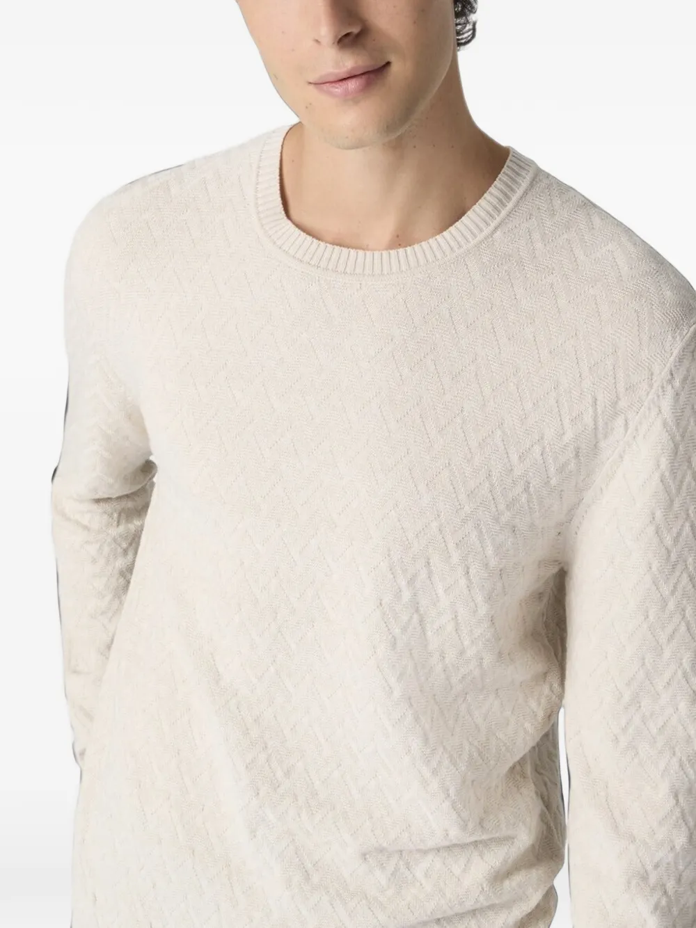 Missoni Trui met ronde hals Beige