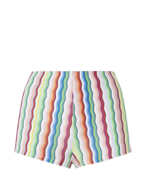 Missoni striped mini shorts