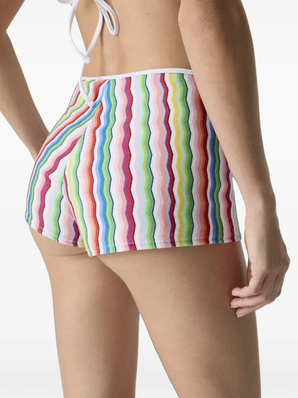 Missoni Gestreepte shorts Roze
