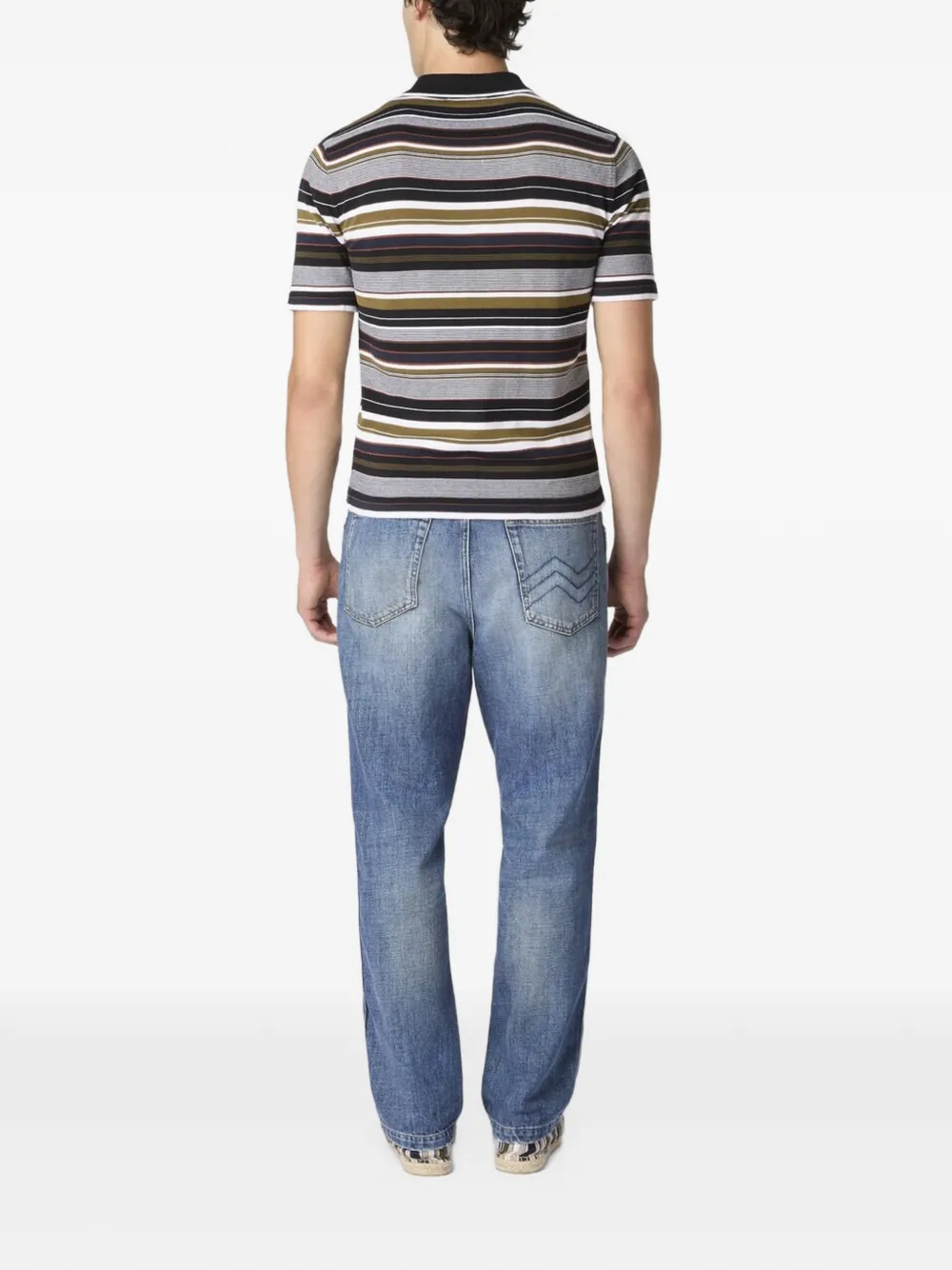 Missoni Poloshirt met geborduurd logo Grijs