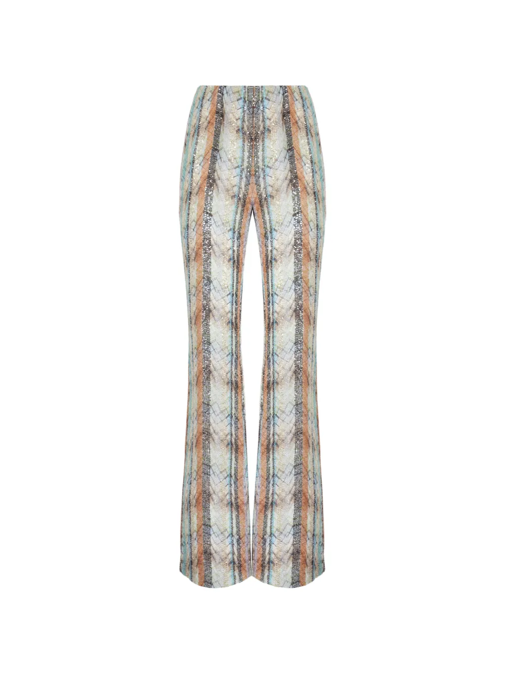 Missoni sequin-embellishment trousers - Nude