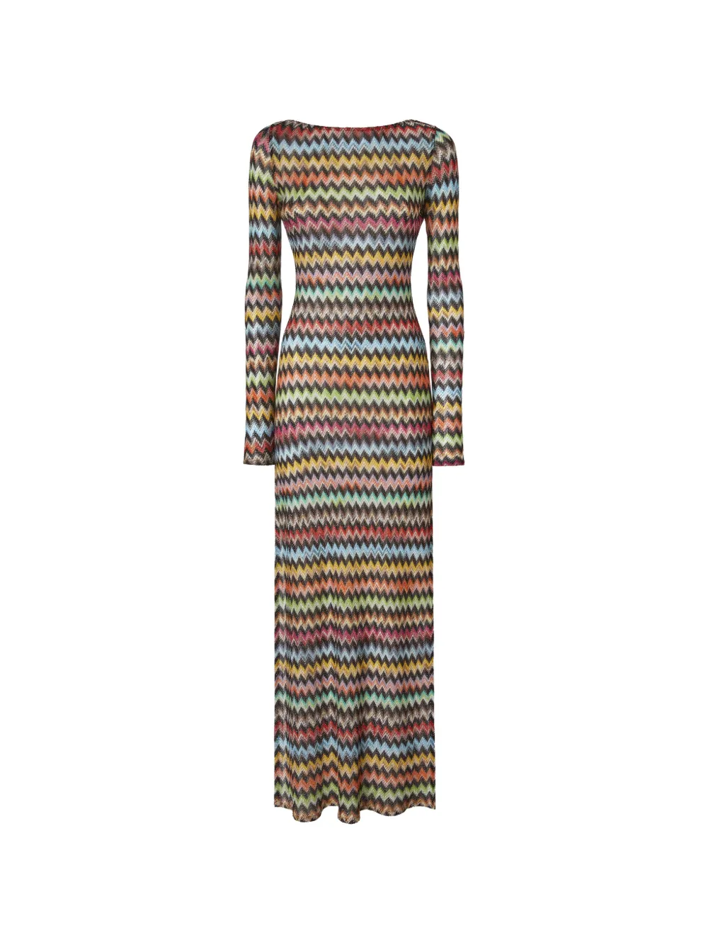 Missoni - Strandjurk met zigzag patroon en lange mouwen - dames - Stof
