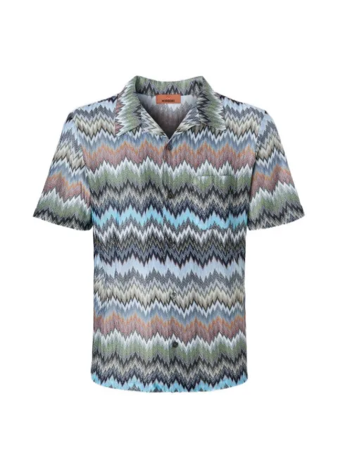 Missoni Chevron shirt with snake pattern