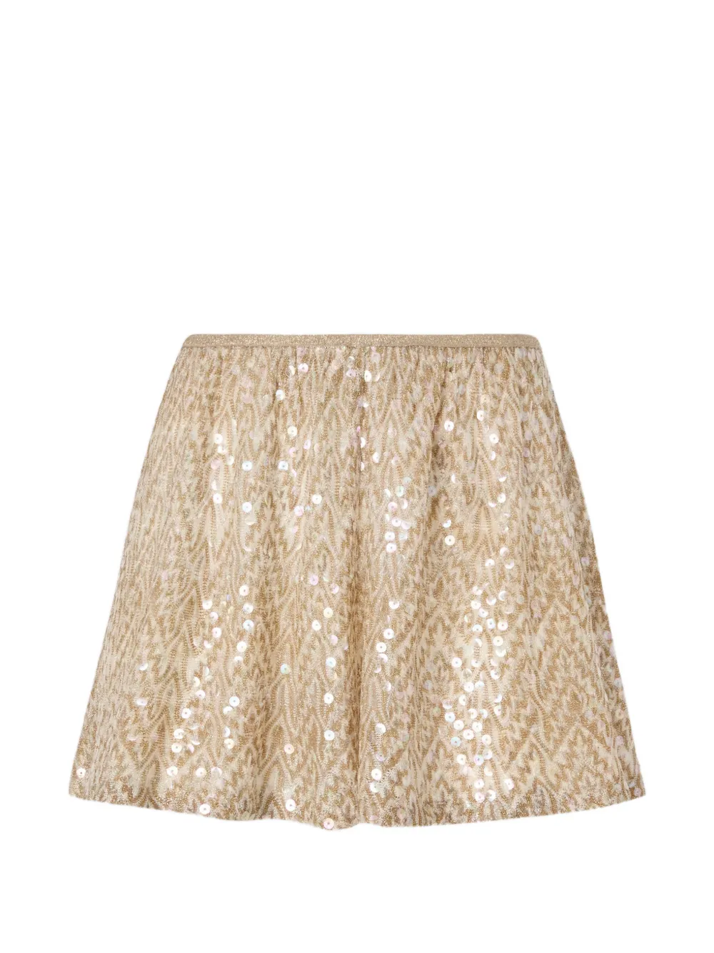 Missoni sequin-embellished mini skirt - Toni neutri