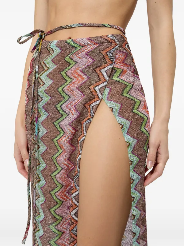 Missoni ジグザグ パレオ | ブラウン | FARFETCH JP