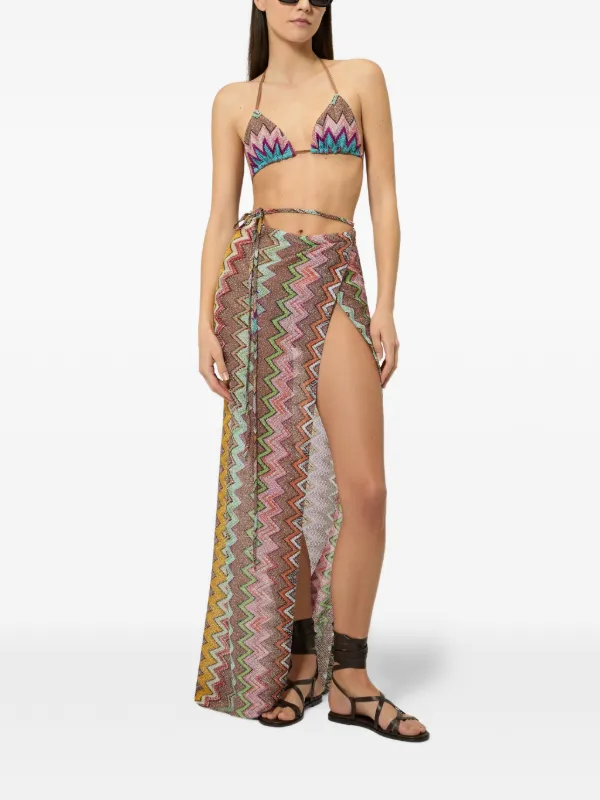 Missoni ジグザグ パレオ | ブラウン | FARFETCH JP